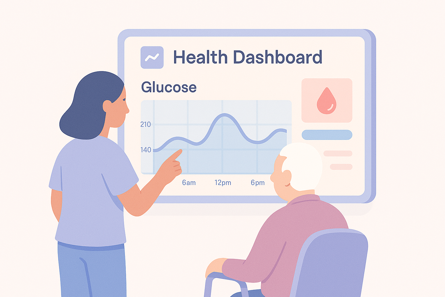 Glucose Trend Graph